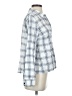 Splendid 100% Cotton Plaid White Long Sleeve Blouse Size S - photo 4