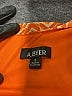 A. Byer 100% Polyester Chevron-herringbone Orange Cocktail Dress Size S - photo 7