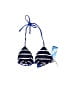 Nautica Stripes Blue Swimsuit Top Size 4 - photo 1