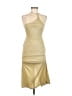 Third Form Metallic Gold Cocktail Dress Size 8 - photo 1