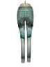 Jiva Print Teal Yoga Pants Size S - photo 1