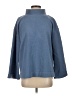 Ann Taylor LOFT 100% Polyester Blue Turtleneck Sweater Size S - photo 1