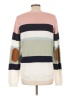Lety & Me Color Block Ivory Pullover Sweater Size L - photo 2