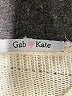 Gab & Kate Stripes Ivory Pullover Sweater Size Med - Lg - photo 7