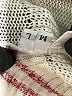 Gab & Kate Stripes Ivory Pullover Sweater Size Med - Lg - photo 8