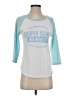 LEAGUE Blue 3/4 Sleeve T-Shirt Size S - photo 1