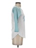 LEAGUE Blue 3/4 Sleeve T-Shirt Size S - photo 4