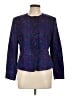 Pendleton 100% Wool Paisley Purple Wool Blazer Size 12 - photo 1