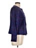 Pendleton 100% Wool Paisley Purple Wool Blazer Size 12 - photo 4