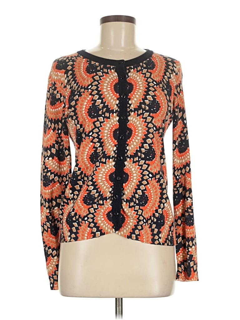 Pre-owned Tabitha Cardigan Sweater In Orange