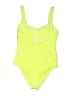 Hurley Solid Yellow One Piece Swimsuit Size XL - photo 2