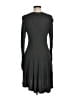 BCBGeneration Solid Gray Casual Dress Size M - photo 2