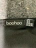Boohoo Solid Black Romper Size 4 - photo 4