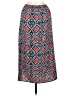 Soprano 100% Polyester Print Red Casual Skirt Size M - photo 2
