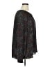 Joan Vass 100% Polyester Animal Print Black Long Sleeve Blouse Size 1X - photo 4