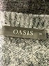 oasis Animal Print Gray Pullover Sweater Size M - photo 7