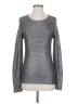 Trenery 100% Viscose Metallic Silver Pullover Sweater Size XXS - photo 1