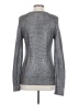 Trenery 100% Viscose Metallic Silver Pullover Sweater Size XXS - photo 2
