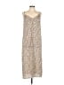 Assorted Brands 100% Polyester Animal Print Tan Casual Dress Size XXL - photo 1