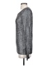 Trenery 100% Viscose Metallic Silver Pullover Sweater Size XXS - photo 5