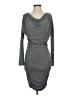 Athleta Solid Gray Casual Dress Size XS - photo 1