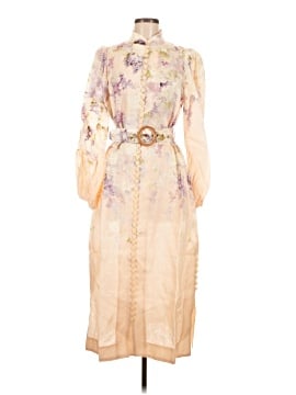 slim fit dress slacks Zimmermann Crush Buttoned Midi Dress Ciara Floral main image 0