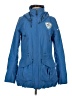 Nike 100% Polyester Blue Raincoat Size P (petite) - photo 1
