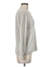 Market and Spruce Silver Pullover Sweater Size M - photo 4