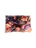 Flower Floral Purple Orange Makeup Bag One size - photo 1