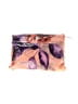 Flower Floral Purple Orange Makeup Bag One size - photo 2