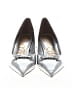 Sam Edelman Metallic Silver Heels Size 11 - photo 2