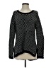 Maison Jules 100% Acrylic Polka Dots Black Pullover Sweater Size S - photo 1