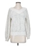 INC International Concepts Silver Pullover Sweater Size S - photo 1
