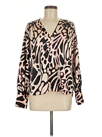 Donna Karan New York Long Sleeve Blouse (view 1)