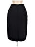 Kasper Solid Black Casual Skirt Size 8 (petite) - photo 2