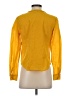 Boden 100% Cotton Yellow Long Sleeve Blouse Size 2 - photo 2