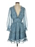 Unbranded Blue Cocktail Dress Size S - photo 1
