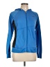 Reebok 100% Polyester Blue Zip Up Hoodie Size L - photo 1