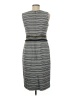 ASHRO 100% Polyester Stripes Gray Casual Dress Size 6 - photo 2