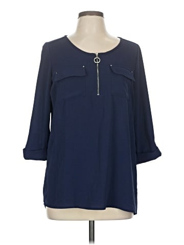 Rebecca Malone 3/4 Sleeve Blouse (view 1)