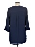 Rebecca Malone Blue 3/4 Sleeve Blouse Size M - photo 2