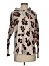 Unbranded Animal Print Tan Pullover Hoodie Size S - photo 1