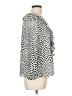 J.Crew 100% Polyester Silver 3/4 Sleeve Blouse Size L - photo 4