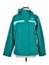 The North Face 100% Polyester Teal Snow Jacket Size L - photo 1