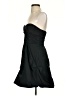 BCBGMAXAZRIA 100% Polyester Solid Black Cocktail Dress Size 2 - photo 5