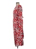 Halogen 100% Polyester Print Red Casual Dress Size S - photo 5