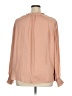 Joie 100% Polyester Pink Long Sleeve Blouse Size 1X - photo 2