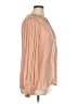 Joie 100% Polyester Pink Long Sleeve Blouse Size 1X - photo 4