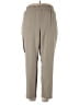 Chico's Solid Gray Tan Casual Pants Size XL (3.5) - photo 1