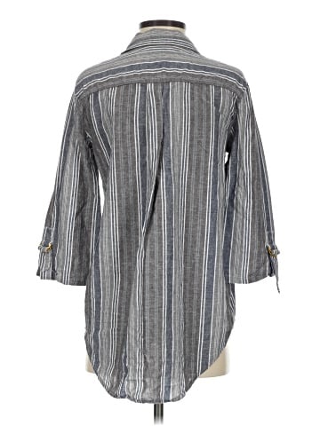 Ellen Tracy 3/4 Sleeve Button-Down Shirt (view 2)